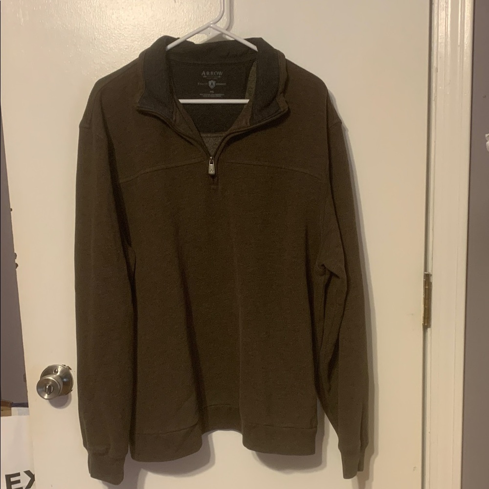 Arrow 1851 1/4 zip pullover